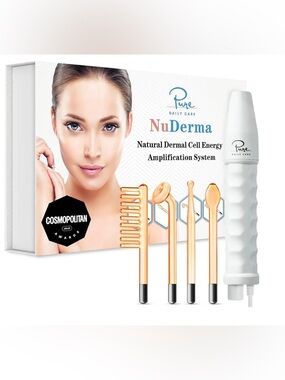 Pure Daily Care NuDerma Handheld Skin Therapy Wand Used Once